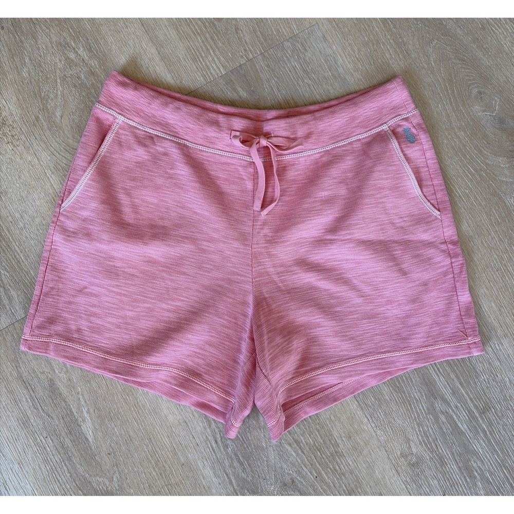 Tommy Bahama Pink Tobago Bay Athletic Casual Wear Women's Shorts Large Lounge